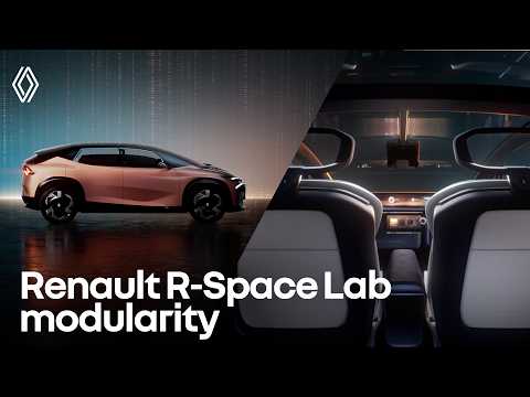 Renault R-Space Lab: modulariteit tot in het uiterste doorgevoerd om aan te sluiten bij jouw leven.