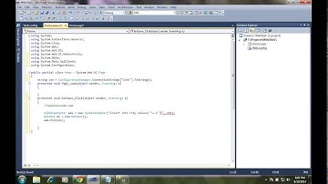 Beginner Asp.net Insert Update Delete using C#