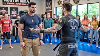 One Punch Silenced the Gym—An Arrogant Black Belt Provoked a Retired Marine Dad