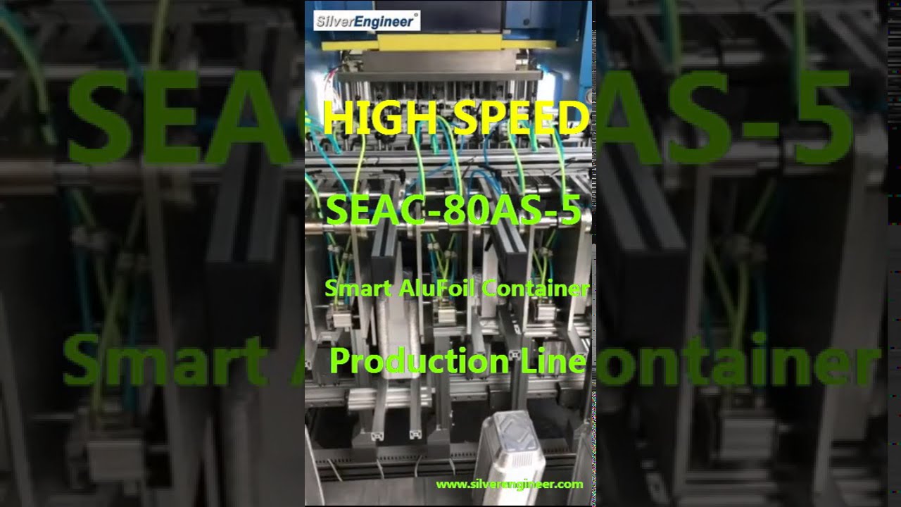 Aluminium Foil Container Making Machine from Silver Engineer Team - YouTube