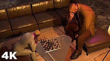 All Oleg vs Pierce Chess Scenes - Saints Row: The Third Remastered | 4K Ultra Settings