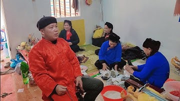 Hát then, tào, mo rất hay. Mời các thánh, tổ tiên ăn cơm, hoàn thành. Lễ chuộc cốc pháp. P22