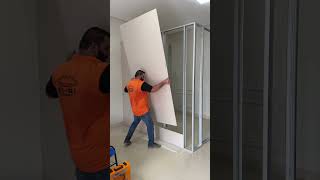 Como fazer divisoria em drywall #drywall