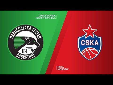 Darussafaka Tekfen Istanbul - CSKA Moscow Highlights | Turkish Airlines EuroLeague RS Round 17