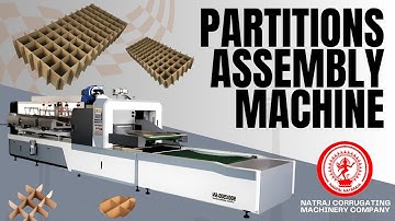 Automatic Partitions Assembly Machine for Corrugated Boxes | Rishi Nagpal