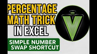 🗯 How to Use a Percentage Trick in Excel | Quick Number Swap Shortcut screenshot 5