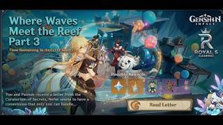 Where Waves Meet the Reef Part 3 Genshin Impact New Event Quest