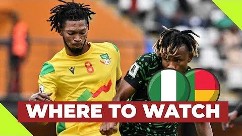 Live | Nigeria vs. Benin | 2026 World Cup Qualifier