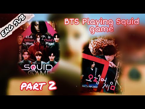 [ENG SUB] BTS Playing squid game | Making dalgona Candy | Part 2 | Anisha Giri