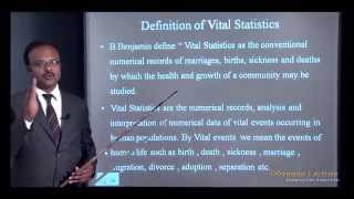 2nd PUC Statistics CHAPTER -1 Introduction to Vital Statistics