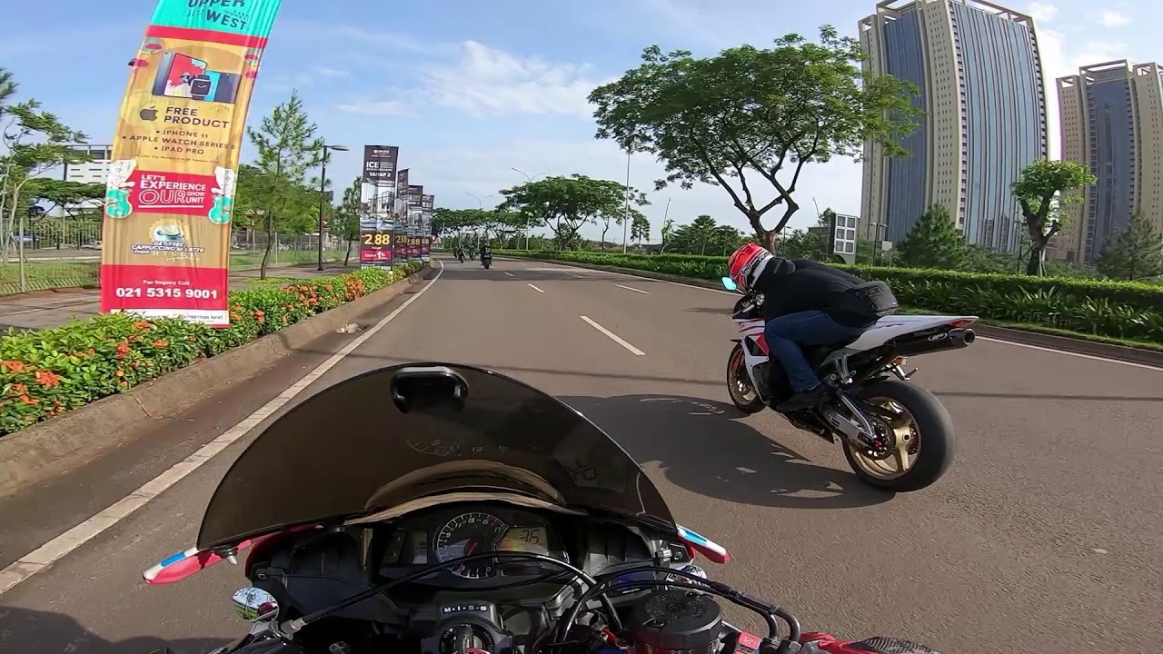 SUNMORI PALING GOKIL PAKE CBR600RR!!!