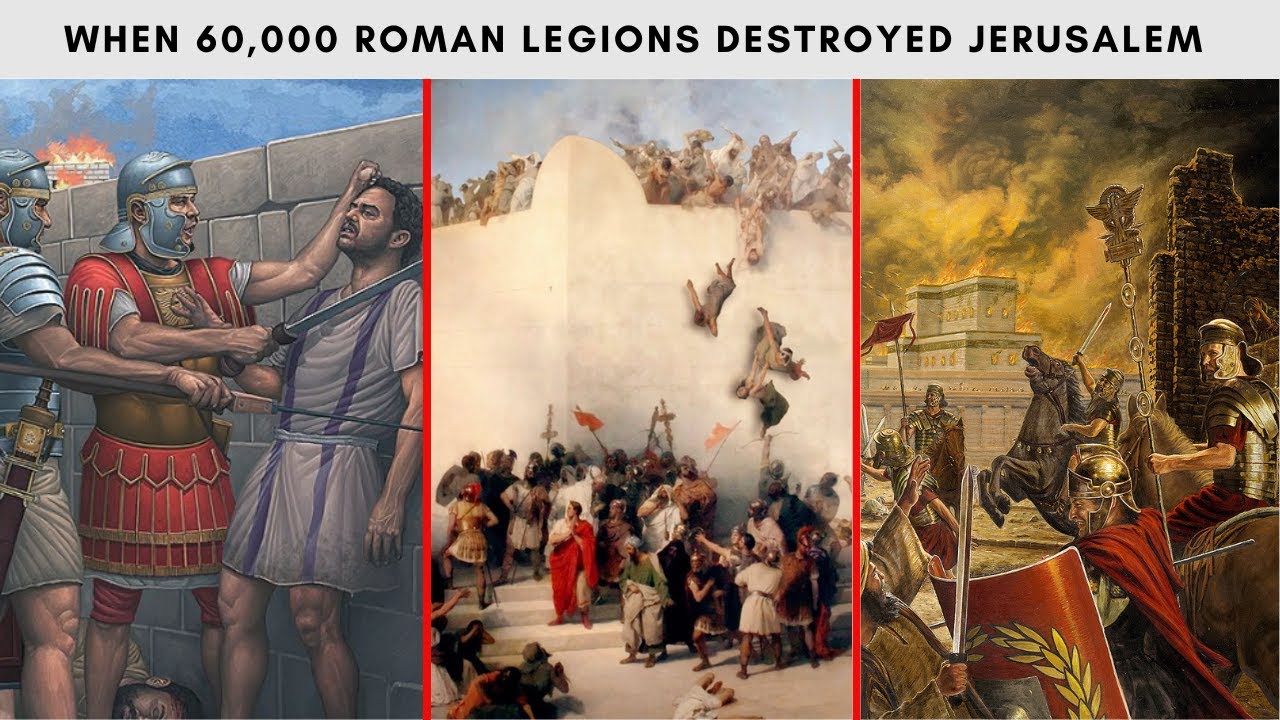 When 60,000 Roman Legions DESTROYED Jerusalem - The Siege That Changed Judaism Forever
