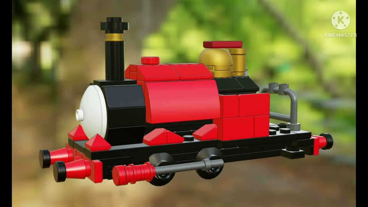 Short Review - LEGO RWS 1865 Skarloey MOC - YouTube