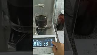 How to measure the density of a liquid by specific gravity with HUAZHI SCALE