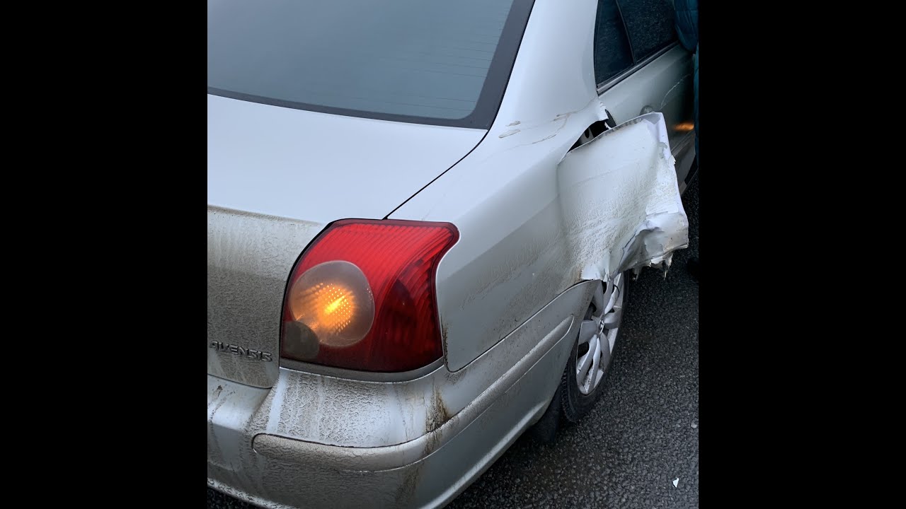 ДТП Авенсис - YouTube