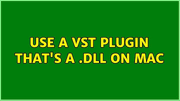 Use a VST plugin that