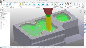#POWERMILL #Feature Pocket Area Clearance