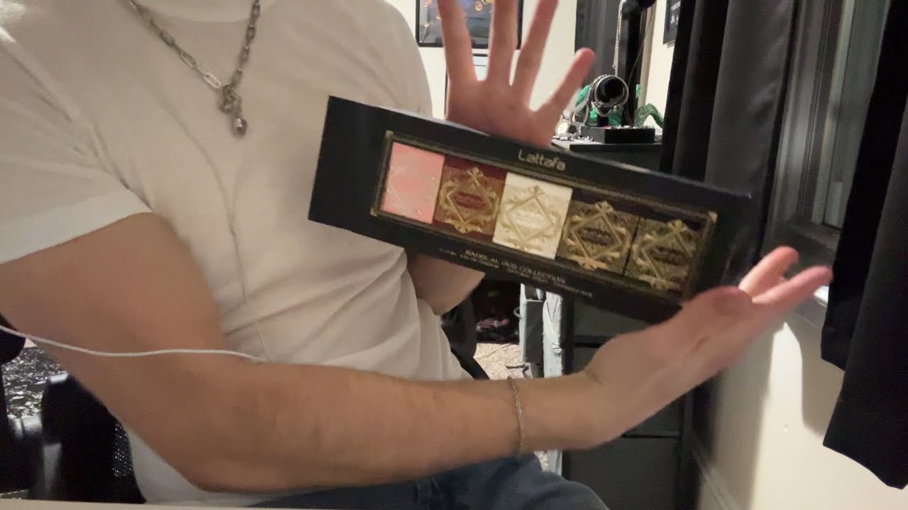 ASMR — Любитель ароматов распаковывает и оценивает линейку Bade Al Oud от Lattafa