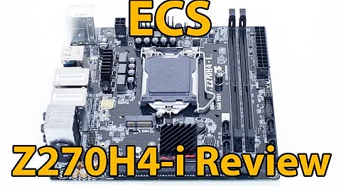 ECS Z270H4-i ITX Motherboard: Budget-friendly with Impressive Audio Features