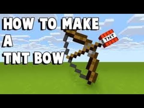 How To Make A TNT Bow (Minecraft 1.16)