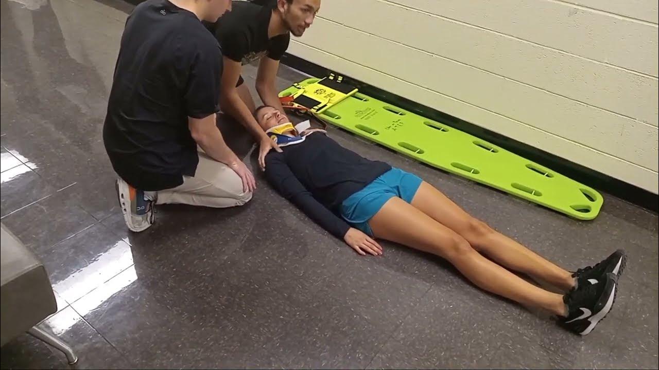Spine Boarding and Assessment of Cervical Spine Injury YouTube