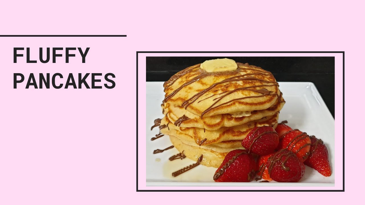 How to make fluffy pancakes tutorial YouTube