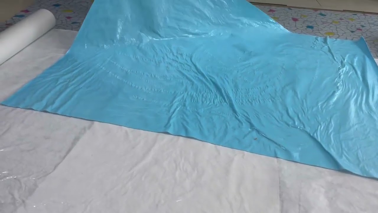 White adhesive maleflis vlies felt test, pu liquid backing sticky felt roll factory,