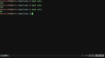 Drawing Line Breaks in the Linux Shell Part 1