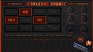 N'orleans Bounce Drum Machine | VST, Audio Unit | StudioLinked