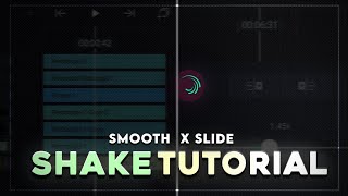 Smooth X Slide Shake Tutorial On Alight Motion  (+Preset)