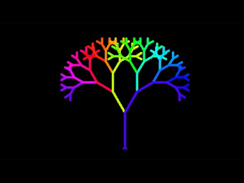 Python Turtle Tree Drawing #PythonTurtle #treedrawing  #natureart #pythonprogramming  #gamedesigning