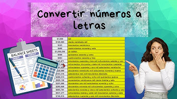 Convierte Números a Letras Fácil y Rápido en Google Sheets