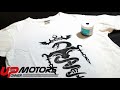 Team Logo DIY Printing: Making a comic T-shirt #3