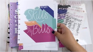 November 2021 Monthly Setup | Happy Planner Know Your Worth | The Planner Shack