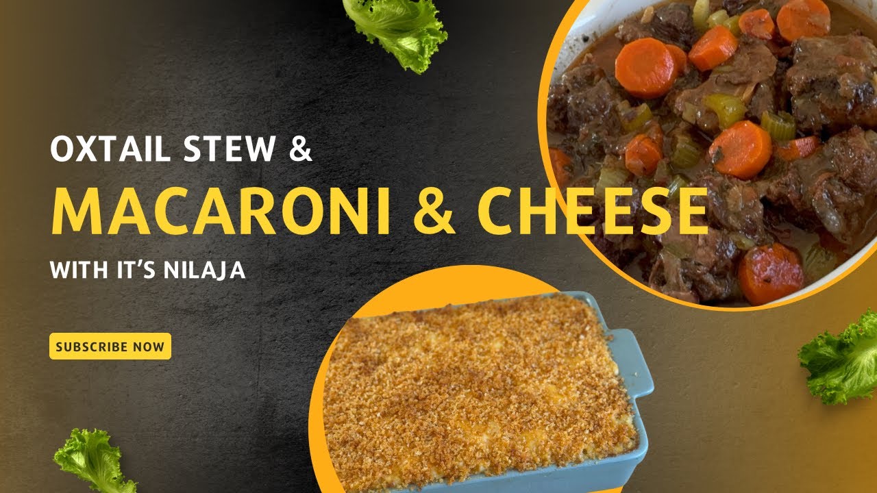CREAMIEST MACARONI & CHEESE + CARIBBEAN OXTAIL STEW 🤤 | VLOGMAS DAY 5