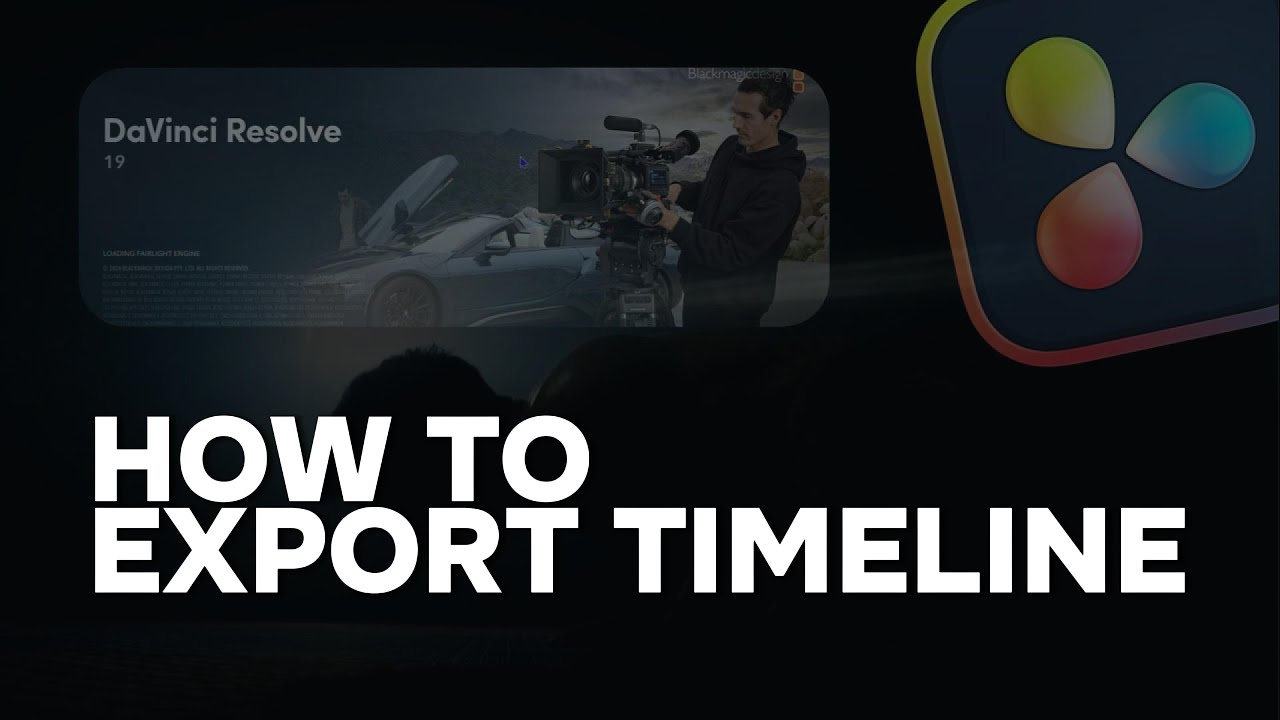 How to Export Your Davinci Resolve Timeline in SECONDS! - YouTube