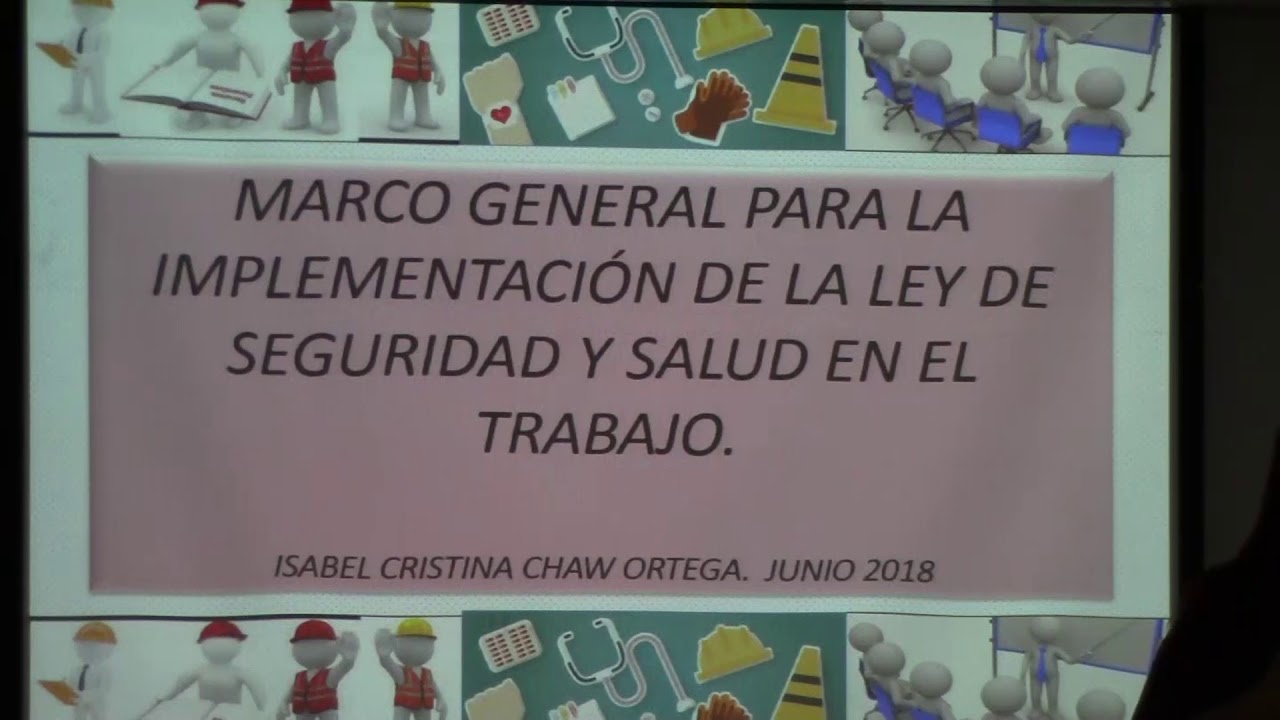 Implementando la ley de seguridad y salud en el trabajo. saludos amigos dvd