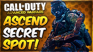 COD Advanced Warfare Secret Ascend Under The Map Hiding Spot (AW Glitches - XBOX 360,XB1,PS3,PS4,PC)