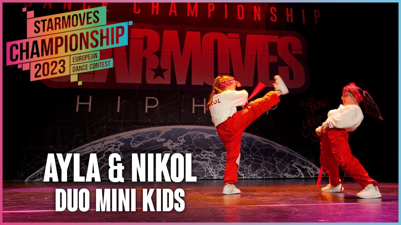 Ayla & Nikol [1st place] | DUO MINI KIDS | Starmoves Championship 2023