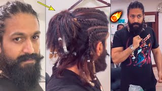 Rocking Star Yash New Swag 🤟😎 In New Hair Style | Yash Latest Video | KGF | Wall Post