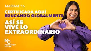 Certificada aquí. Educando globalmente. Mariam