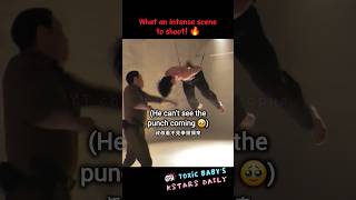 Lee Dong Wook’s strung-up scene blooper 🔥 Behind the scenes #ashopforkillers2