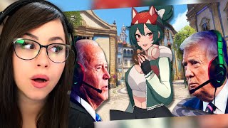 Biden, Trump, and Obama make an Overwatch 2 women tier list | Bunnymon REACTS