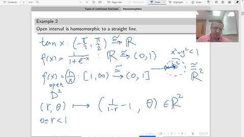 MH3600 Lecture 3 part 1: homeomorphism