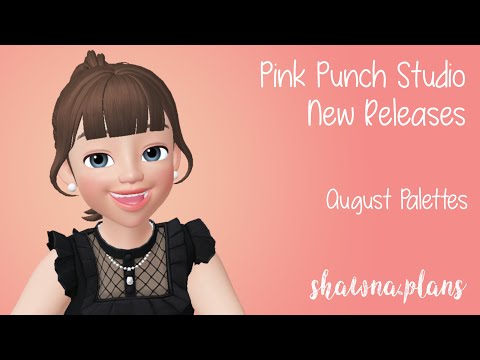 Punk Punch Studio New Releases - August Palettes