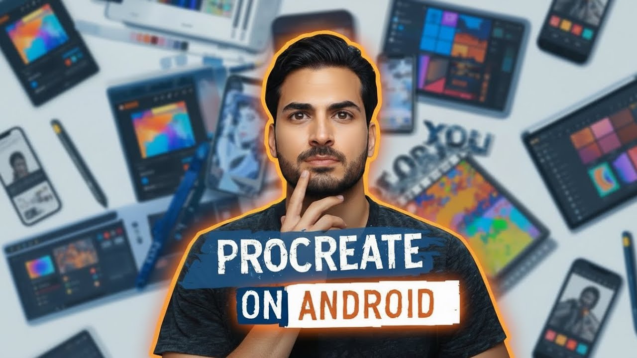 Procreate on android? Possible or not!!! Check out - YouTube