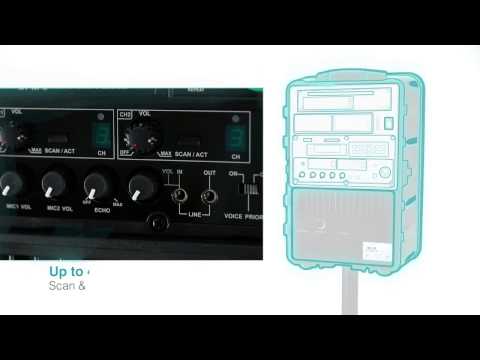 MusicData - MIPRO MA-505 Portable Wireless PA System