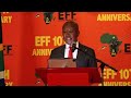 CIC Julius Malema Addresses EFF Diplomatic Breakfast