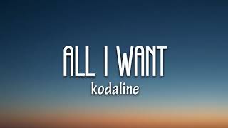 《NIGHTCORE》Kodaline - All I Want