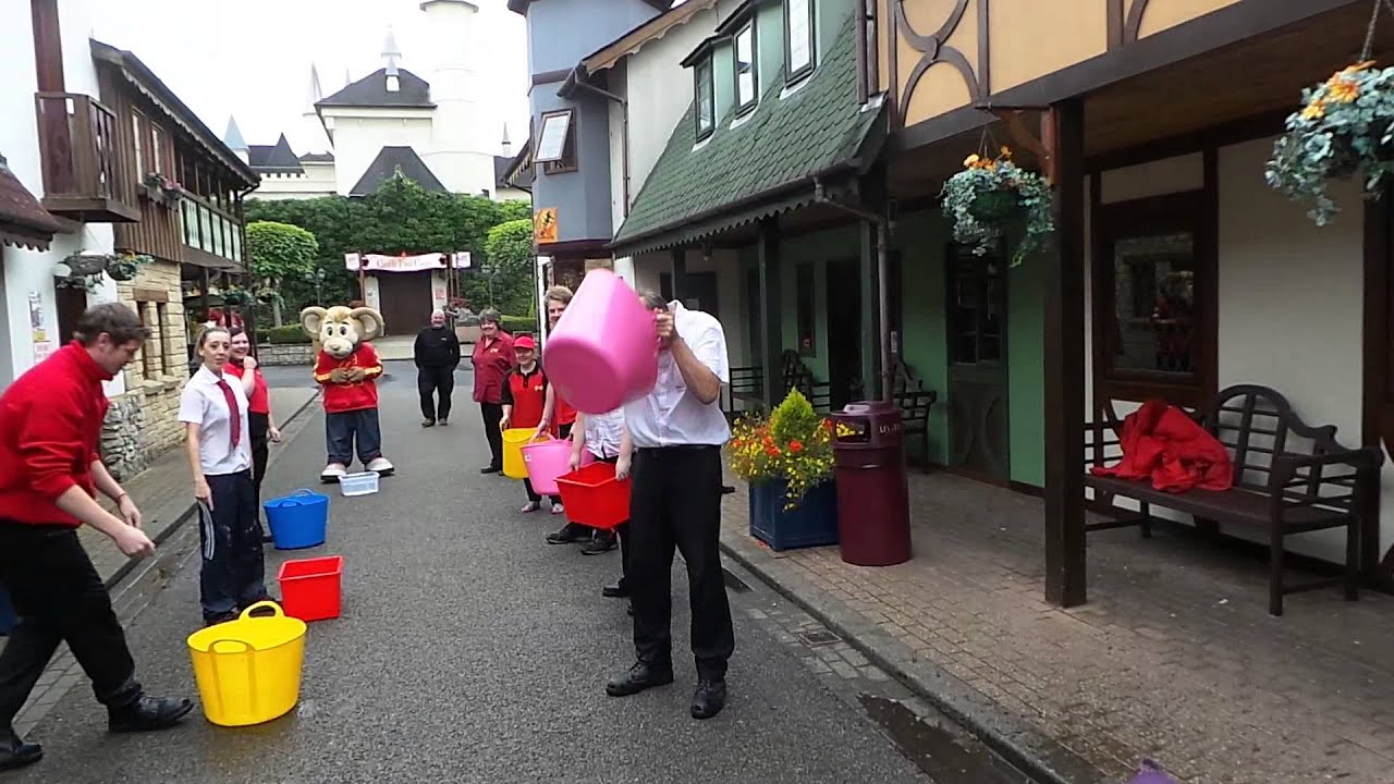 ICE BUCKET CHALLENGE Gulliver's Milton Keynes